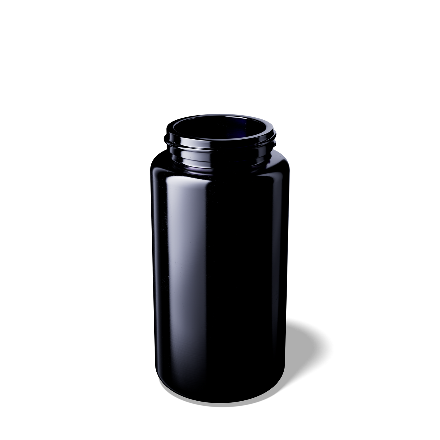 200ml MIRON Violetglass® vitamin and supplement jar