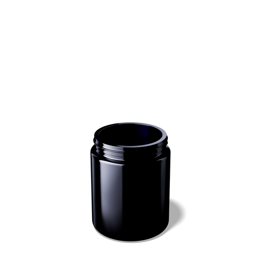 250ml Miron Wide Neck Jar With Black Lid