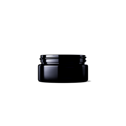 50ml Miron Shallow Cosmetic Jar With Black Lid