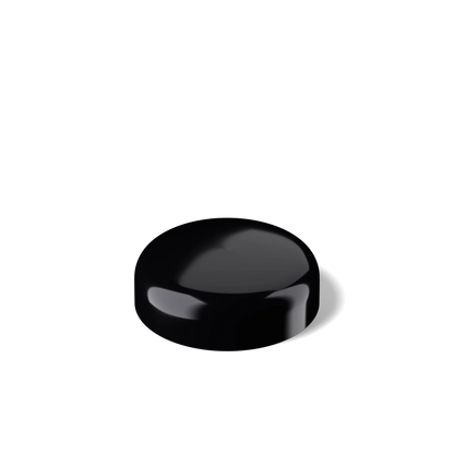 50 ml Miron Kosmetikdose mit schwarzem Deckel