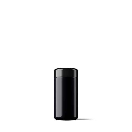 Tarro Miron De Cuello Ancho Con Tapa Negra 100 ml