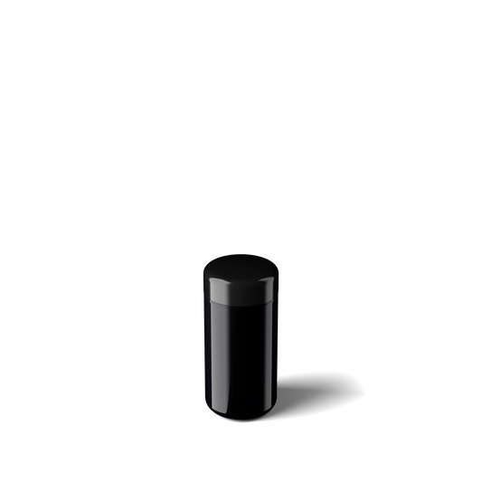 Tarro Miron De Cuello Ancho Con Tapa Negra 100 ml